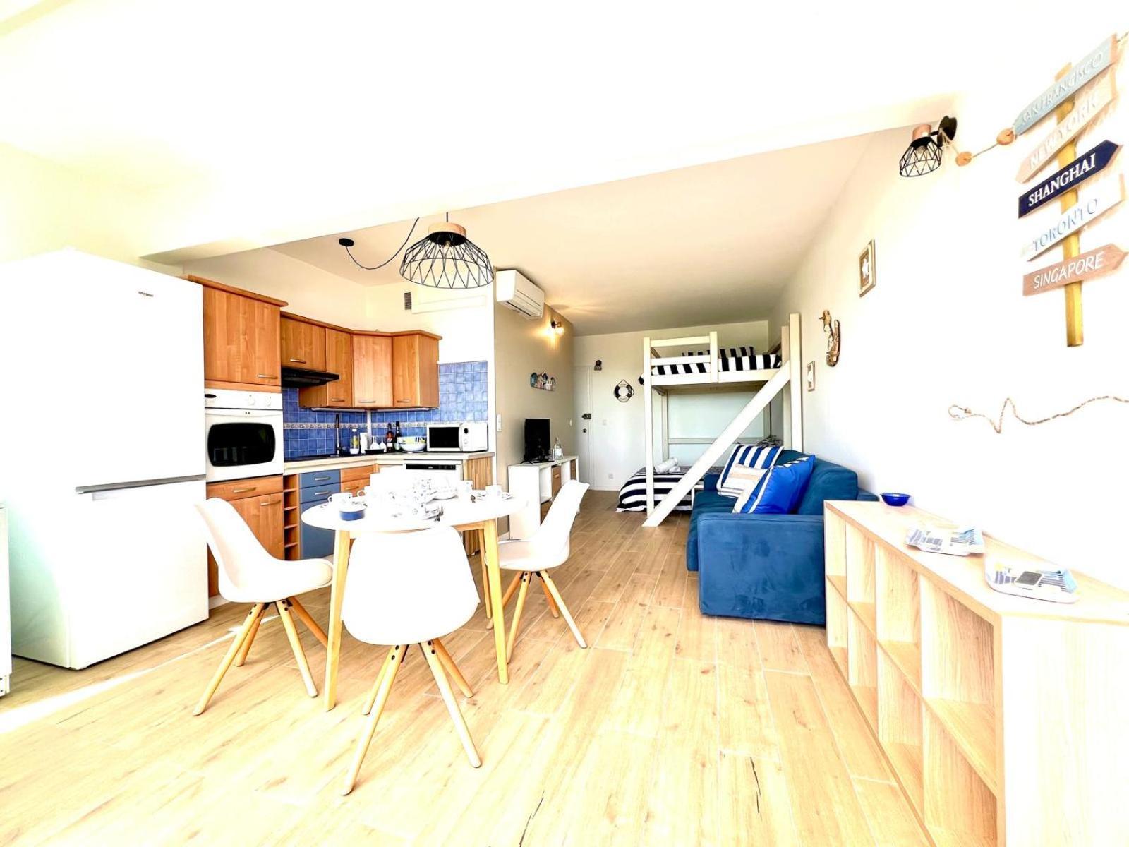 Studio Eclat Marine 3 Etoiles - Vue Mer - Parking-Clim-Plage A 20 Metres - Capitalchic Services Saint-Aygulf เฟรฌูส ภายนอก รูปภาพ
