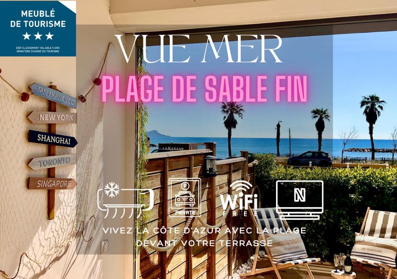 Studio Eclat Marine 3 Etoiles - Vue Mer - Parking-Clim-Plage A 20 Metres - Capitalchic Services Saint-Aygulf เฟรฌูส ภายนอก รูปภาพ